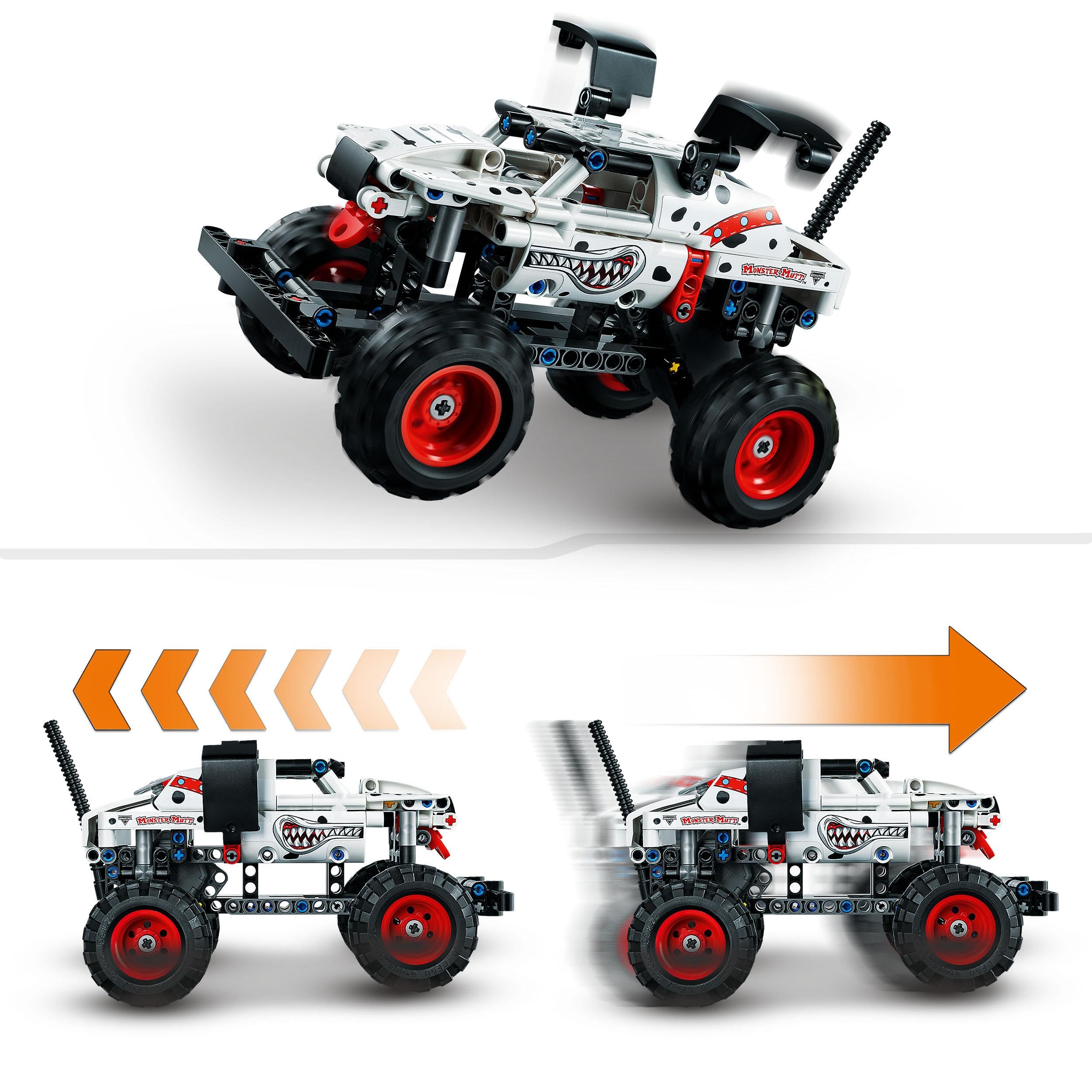 LEGO® Technic Monster Jam™ Monster Mutt™ Dalmaçyalı 42150 7 Yaş ve